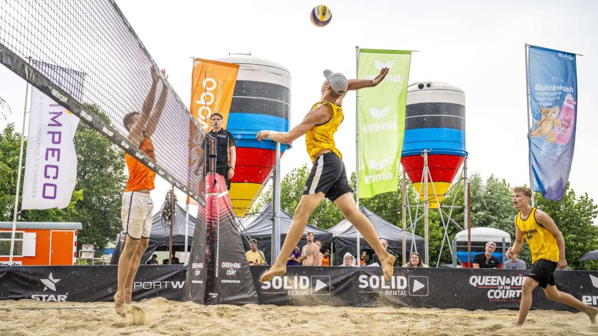 Dutch Teams dominate at National Series Queen & King of the Court® in the Netherlands beach volleyball event