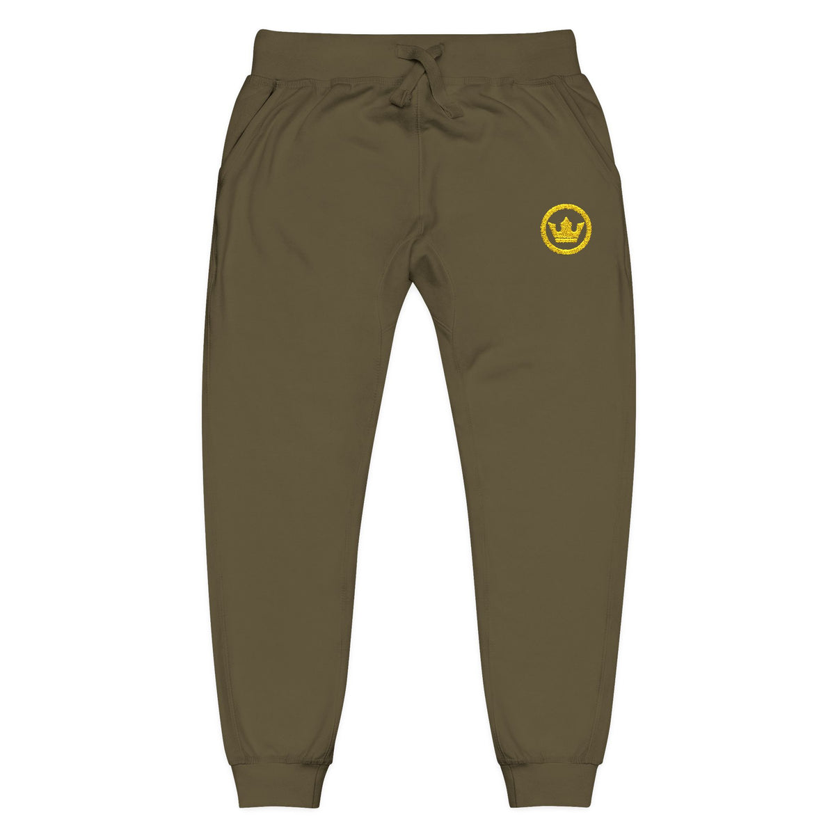 army green joggers