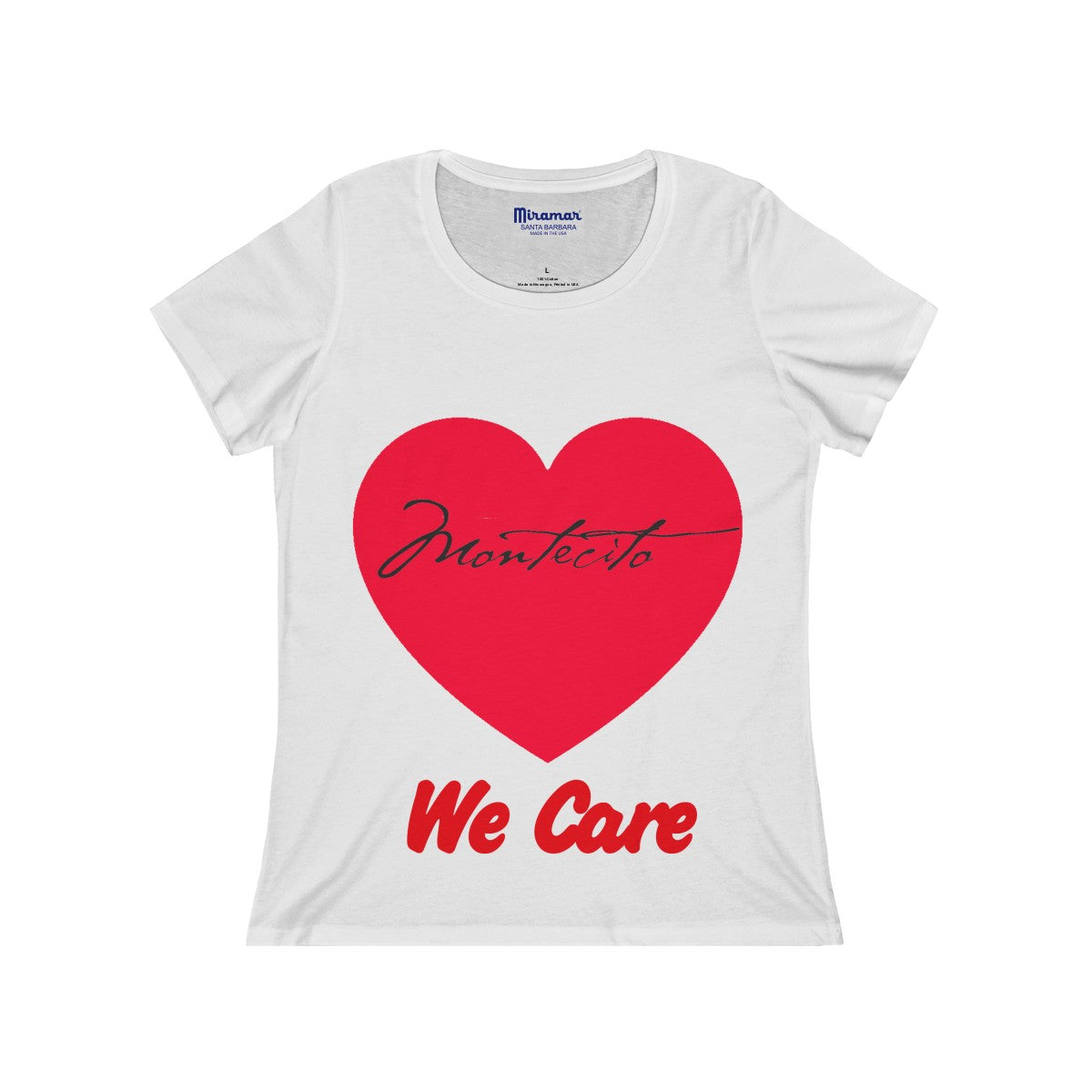 Miramar® We Care Collection Women's Scoop Neck Tee
