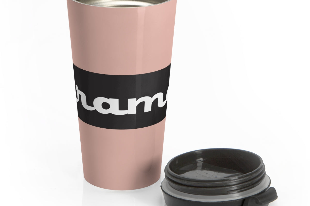 Miramar® Signature Collection Minillial Pink Stainless Steel Travel Mug