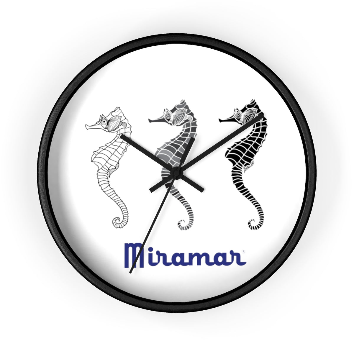 Miramar® Seahorse Collection Wall clock