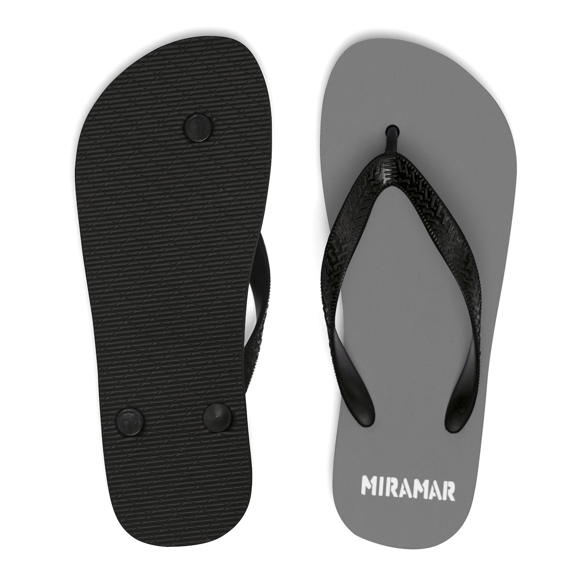 Miramar Signature Grey Flip-Flops