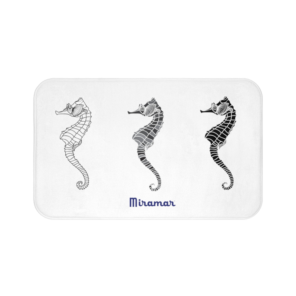 Miramar® Seahorse Collection Bath Mat