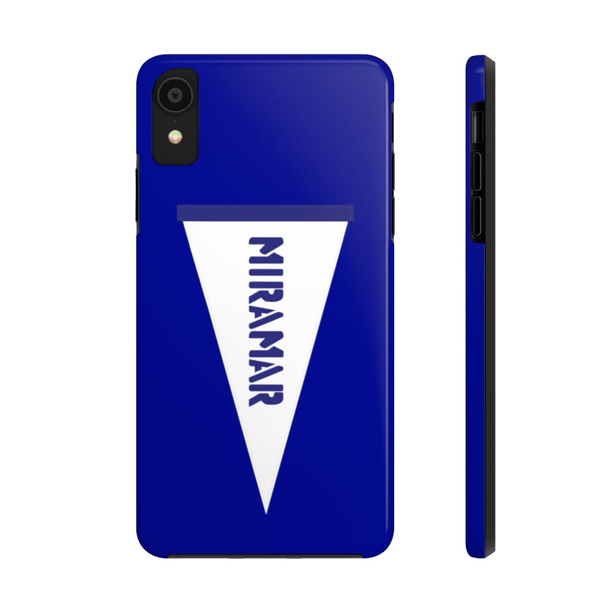 Miramar White Flag Blue Mate Tough Phone Cases