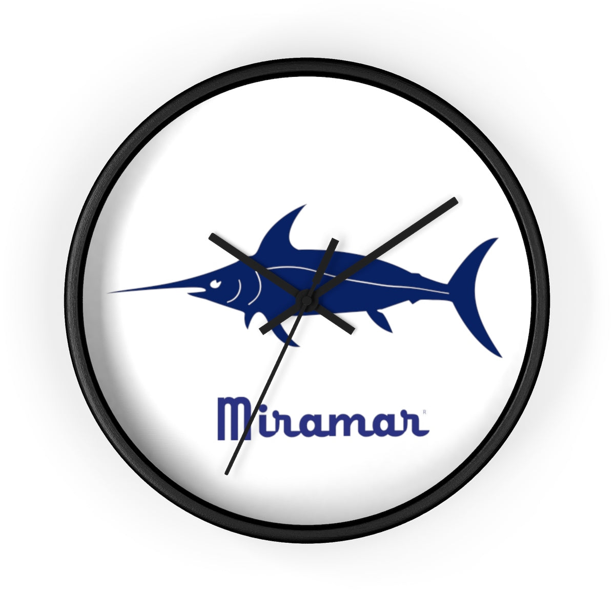 Miramar® Swordfish Collection Wall Clock