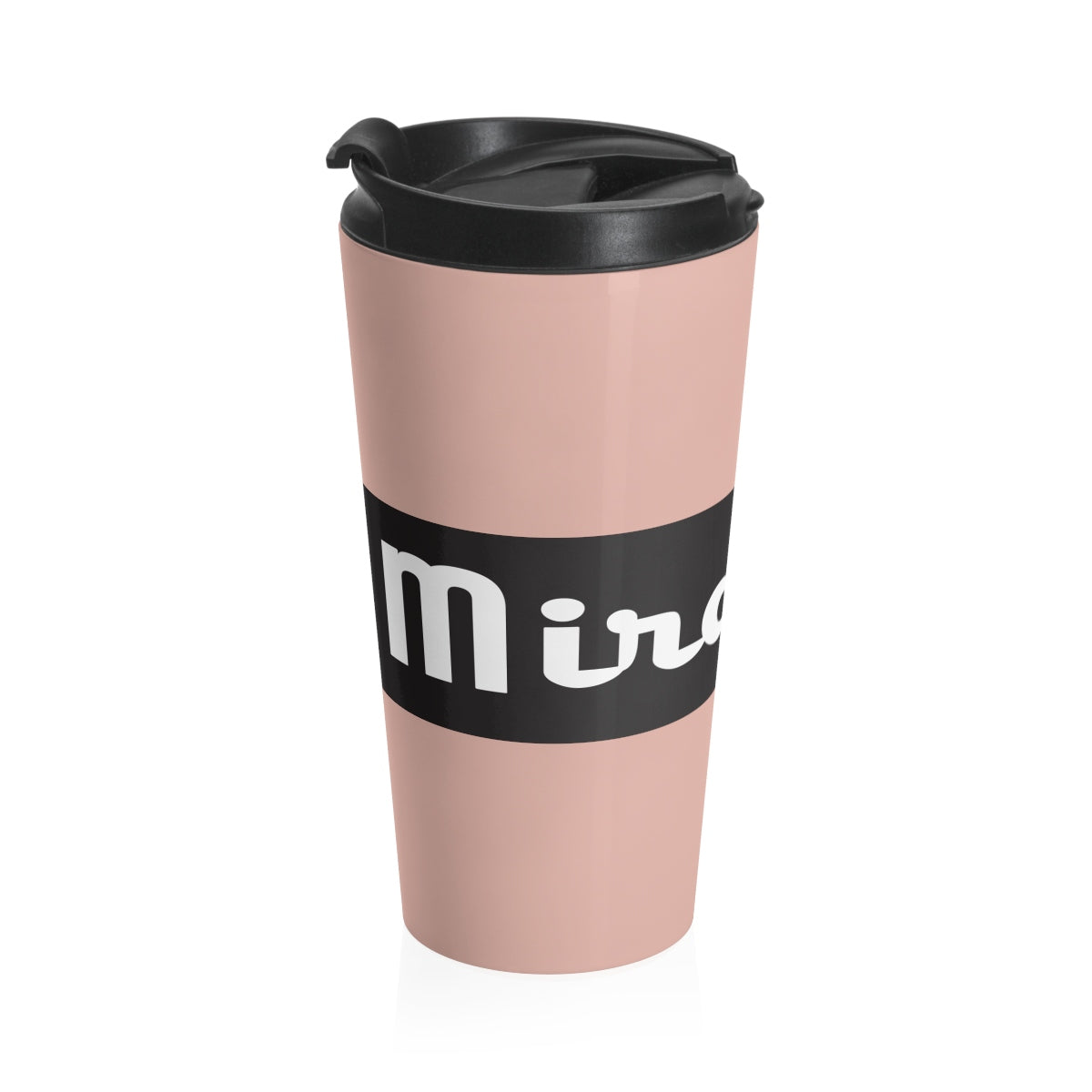 Miramar® Signature Collection Minillial Pink Stainless Steel Travel Mug