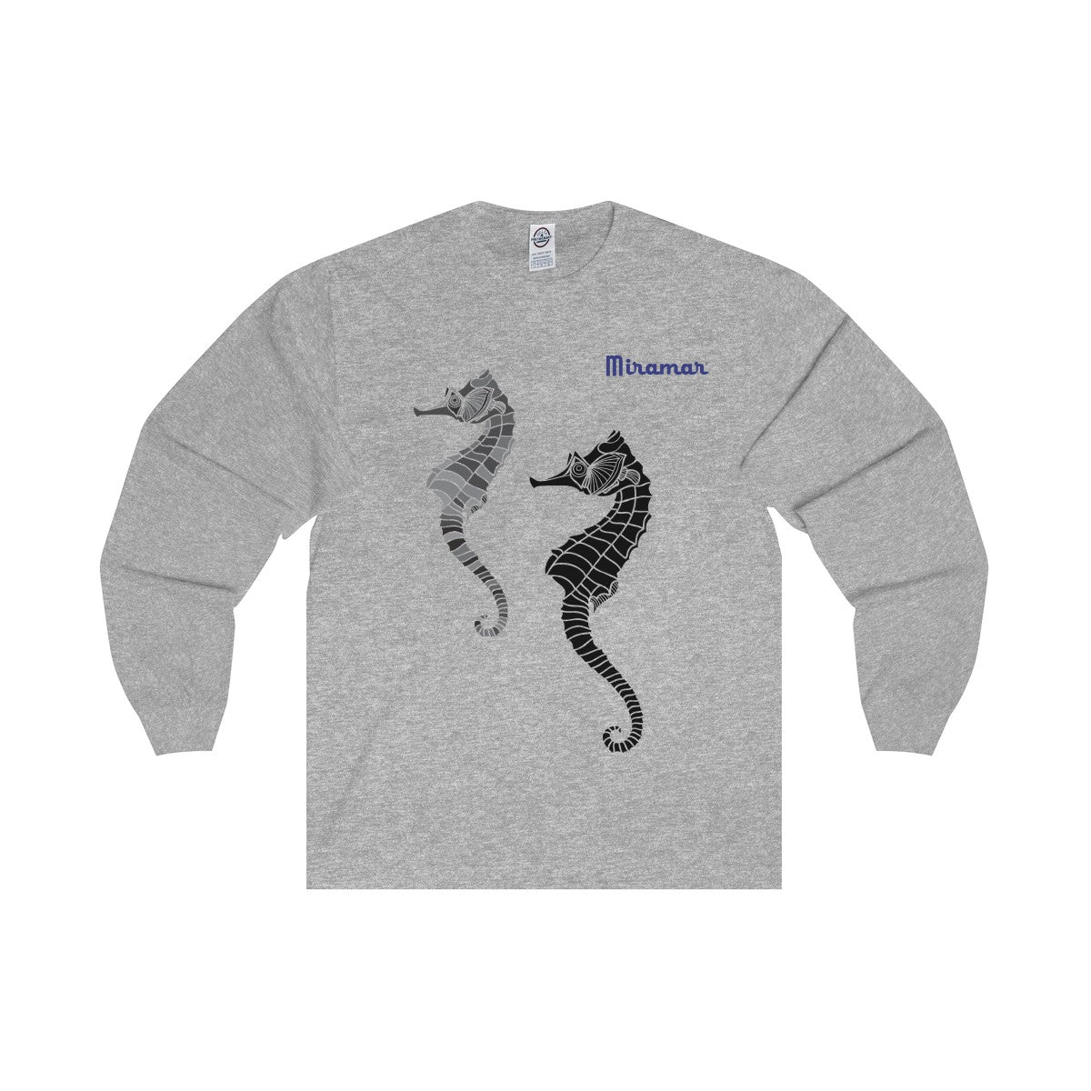 Miramar® Seahorse Collection Adult Long Sleeve Tee