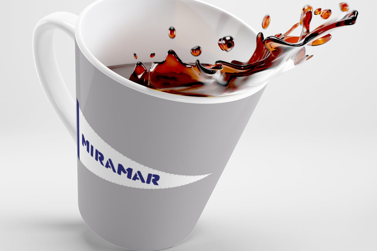 Miramar Fernald Flag Latte mug