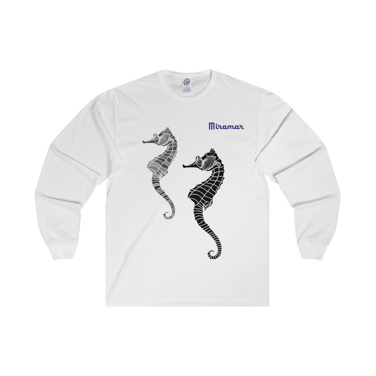 Miramar® Seahorse Collection Adult Long Sleeve Tee