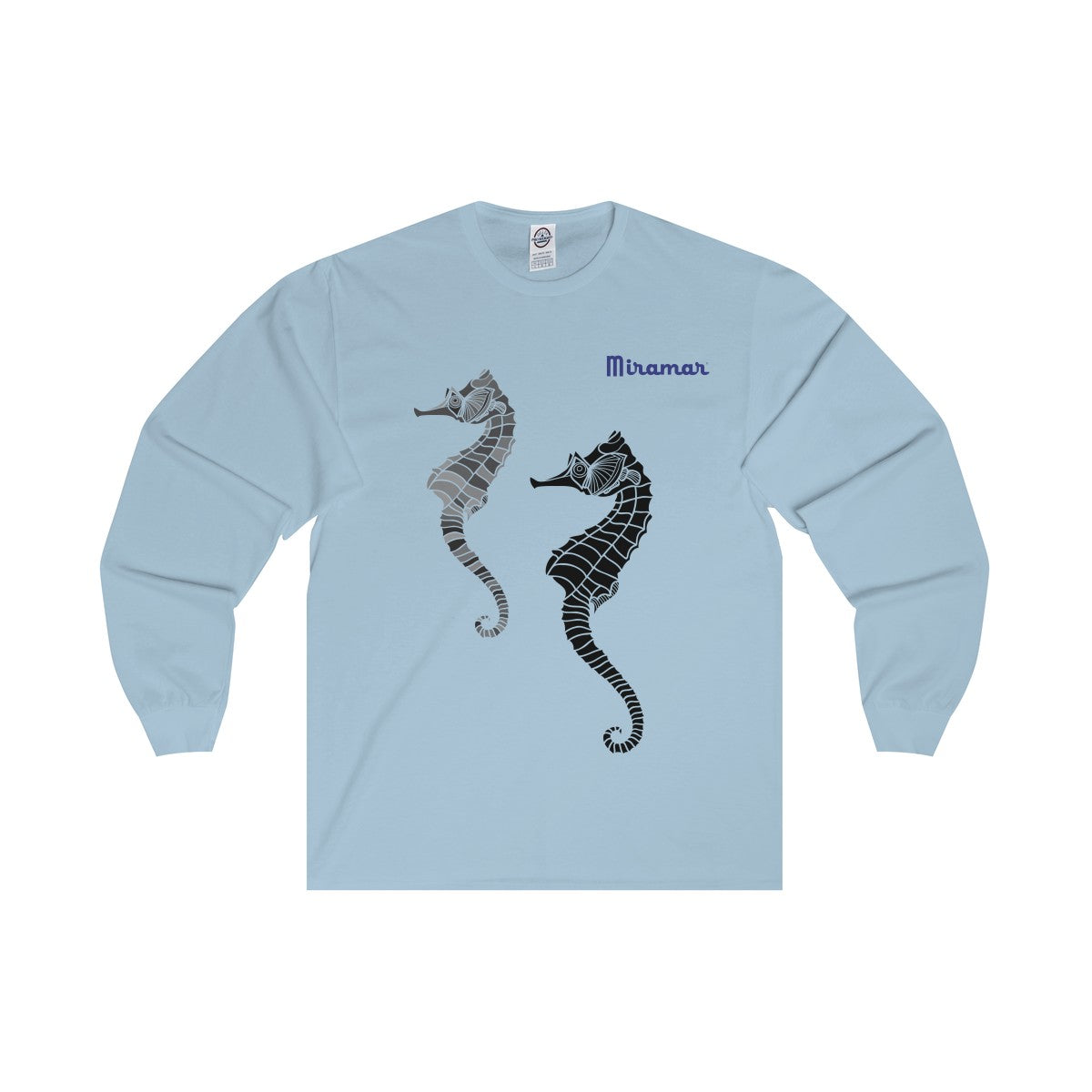 Miramar® Seahorse Collection Adult Long Sleeve Tee