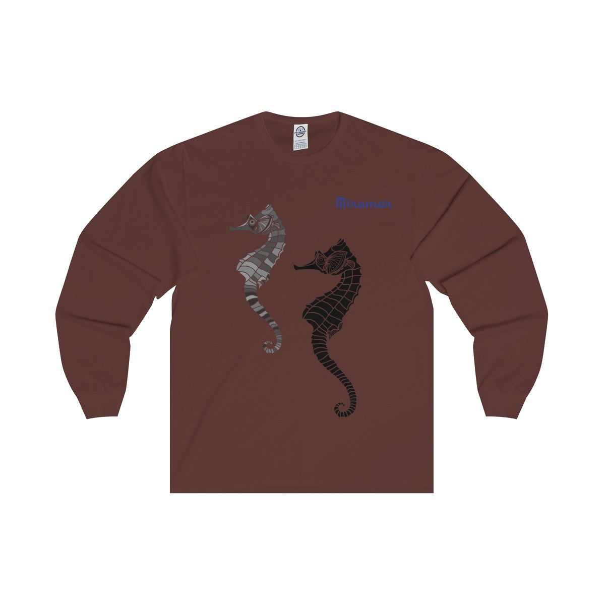 Miramar® Seahorse Collection Adult Long Sleeve Tee