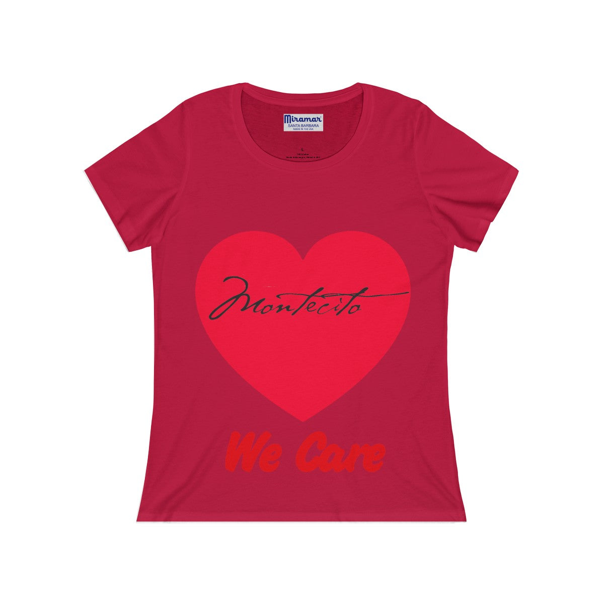 Miramar® We Care Collection Women's Scoop Neck Tee