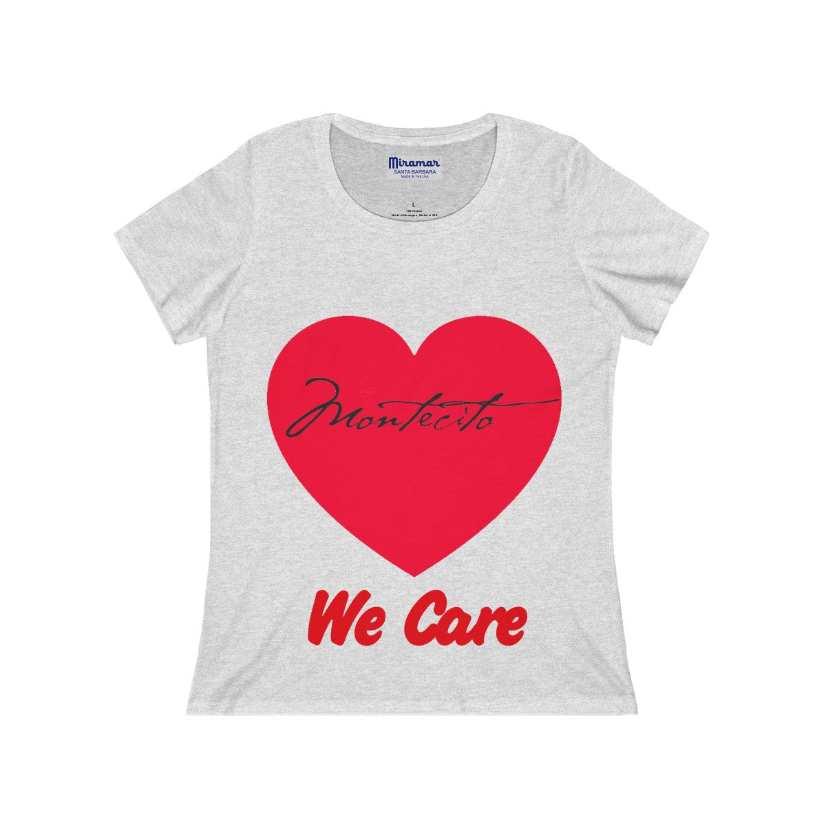 Miramar® We Care Collection Women's Scoop Neck Tee