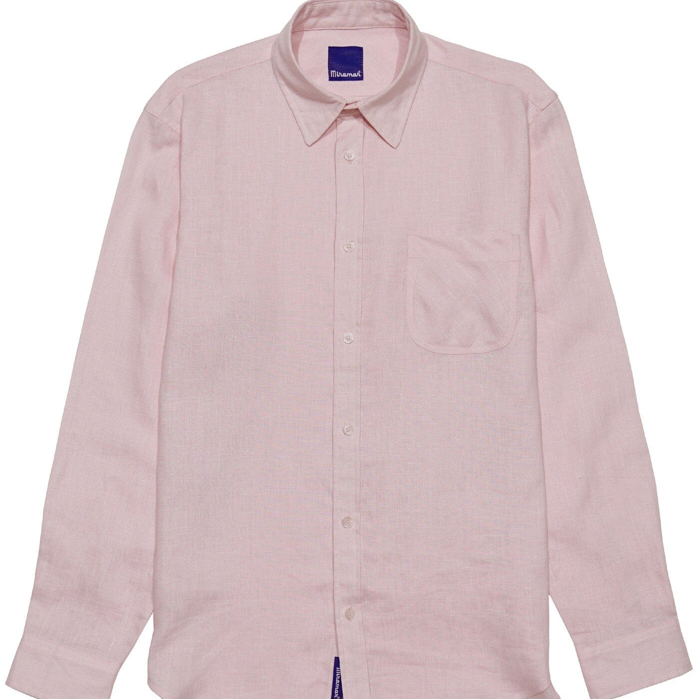 Miramar® Pink Linen Button Down