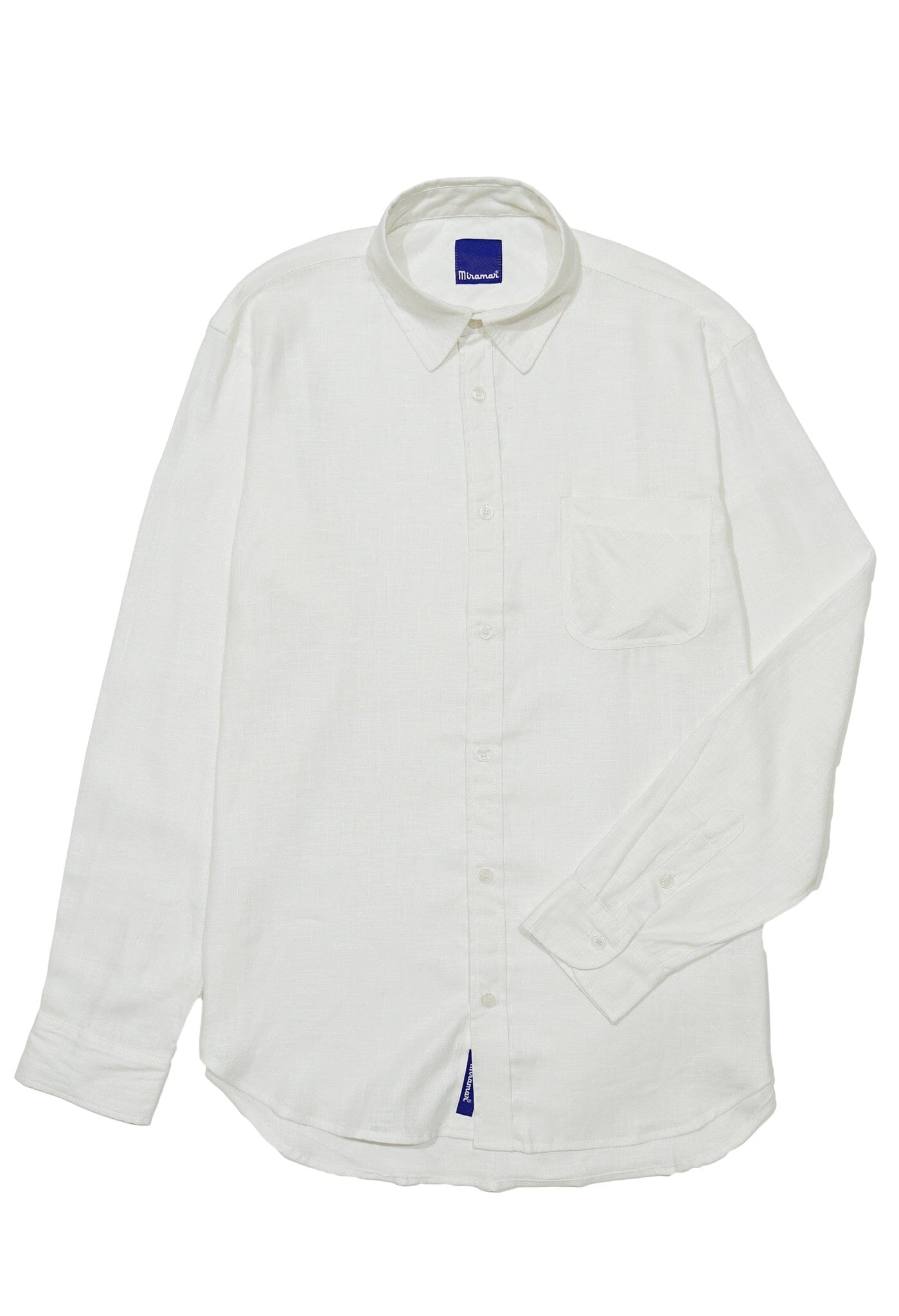 White Linen Button Down