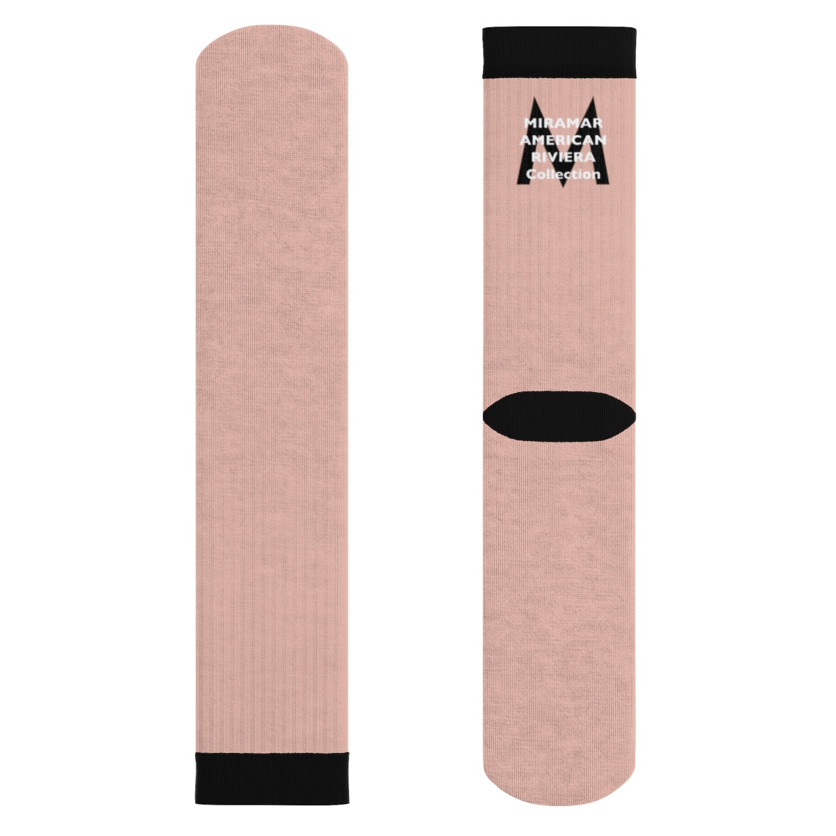 Miramar® American Riviera Collection Minillial Pink Socks