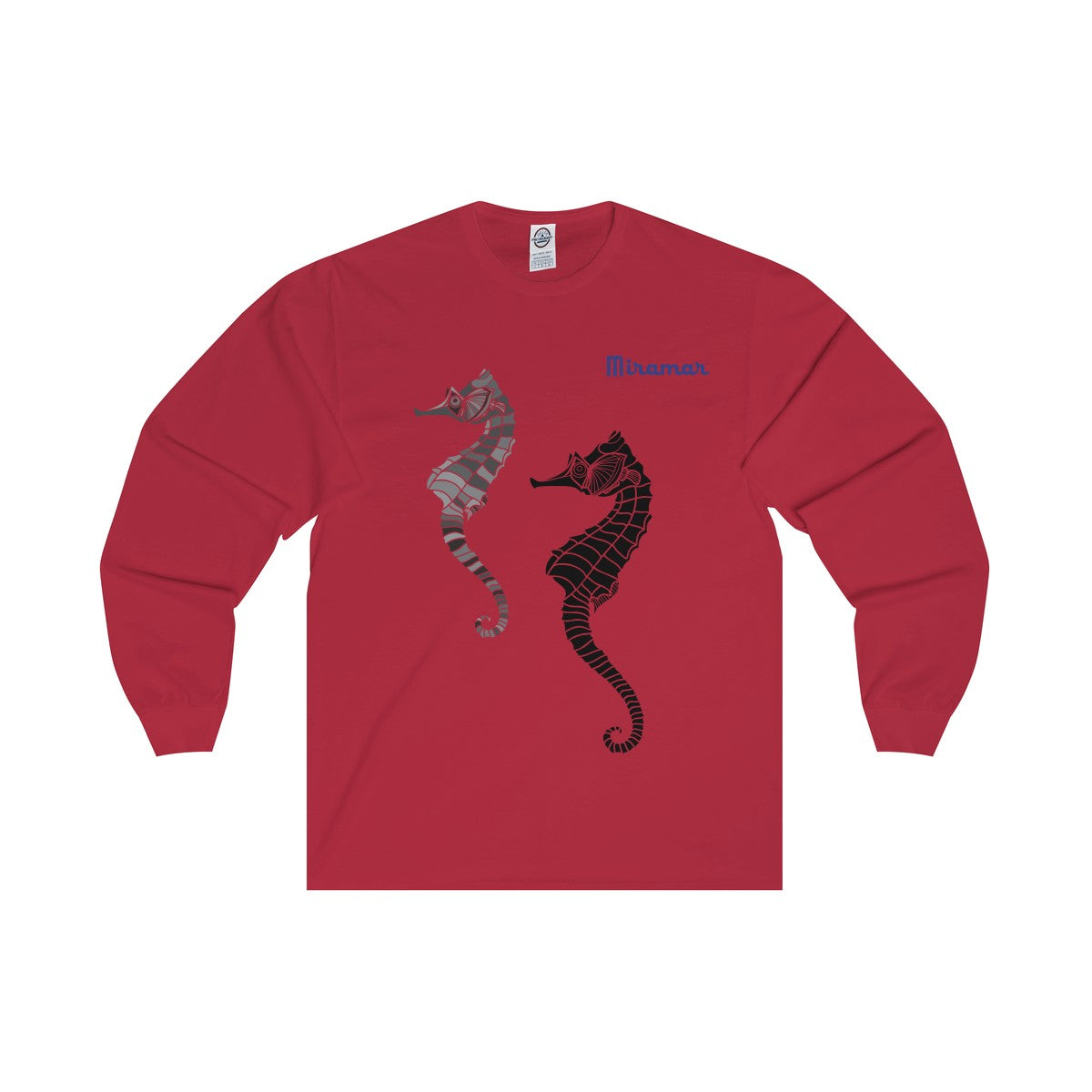Miramar® Seahorse Collection Adult Long Sleeve Tee