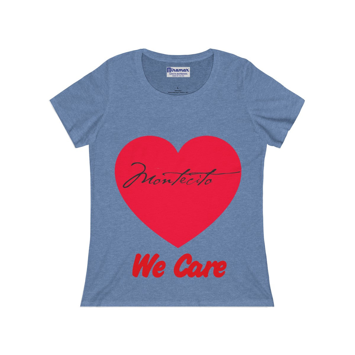 Miramar® We Care Collection Women's Scoop Neck Tee