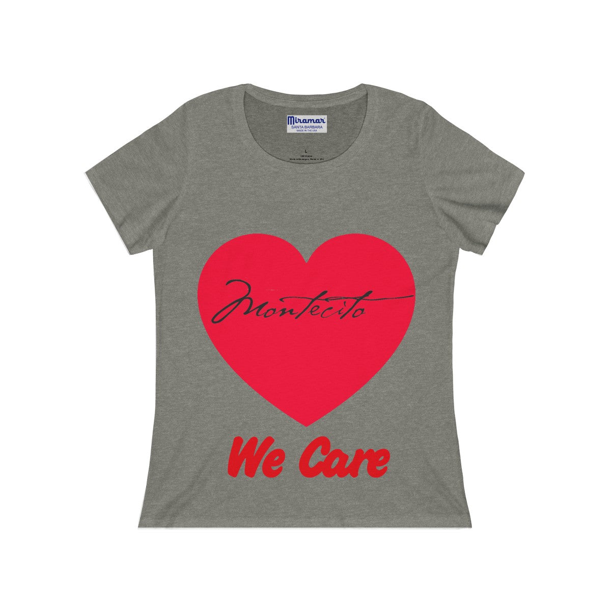 Miramar® We Care Collection Women's Scoop Neck Tee