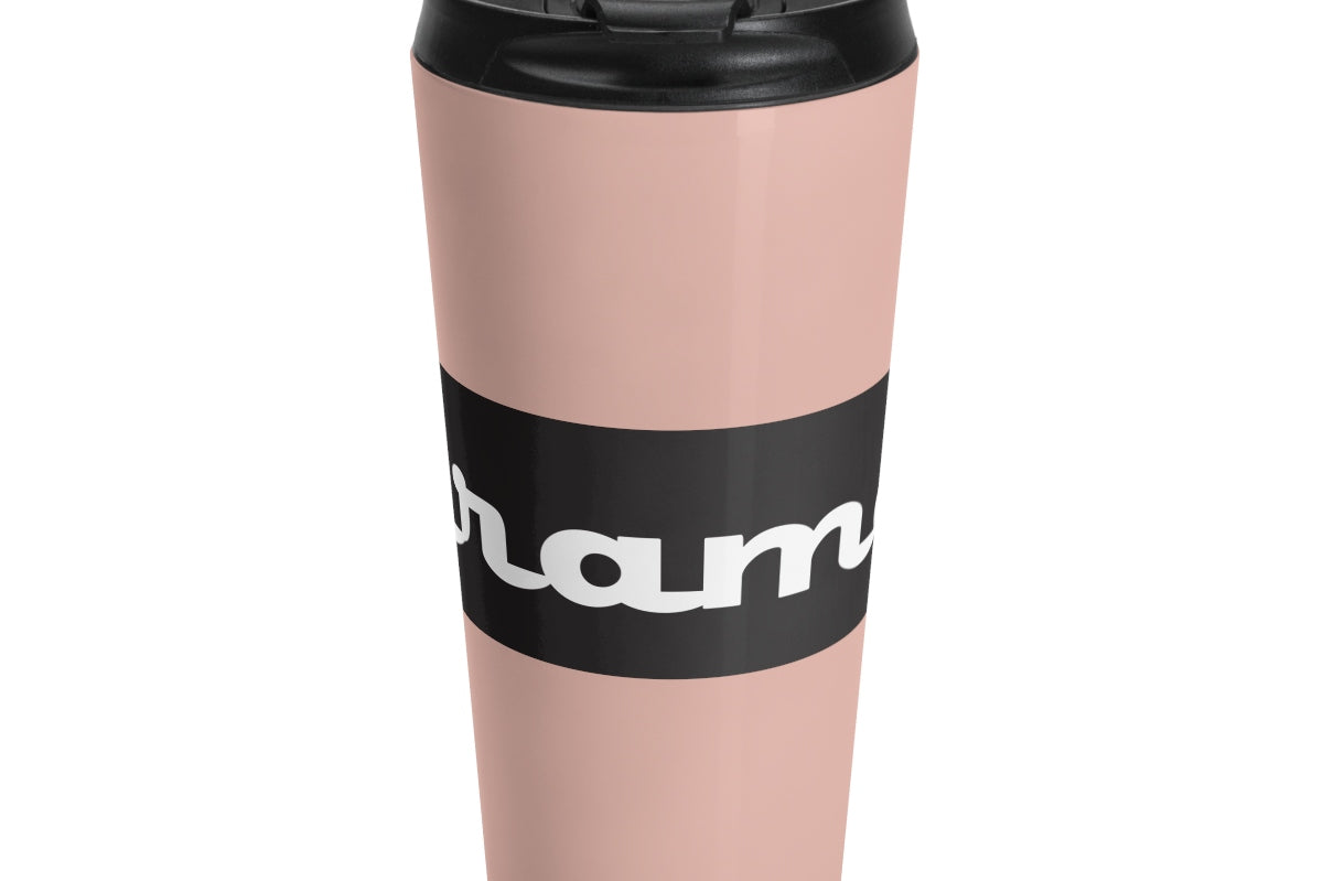 Miramar® Signature Collection Minillial Pink Stainless Steel Travel Mug