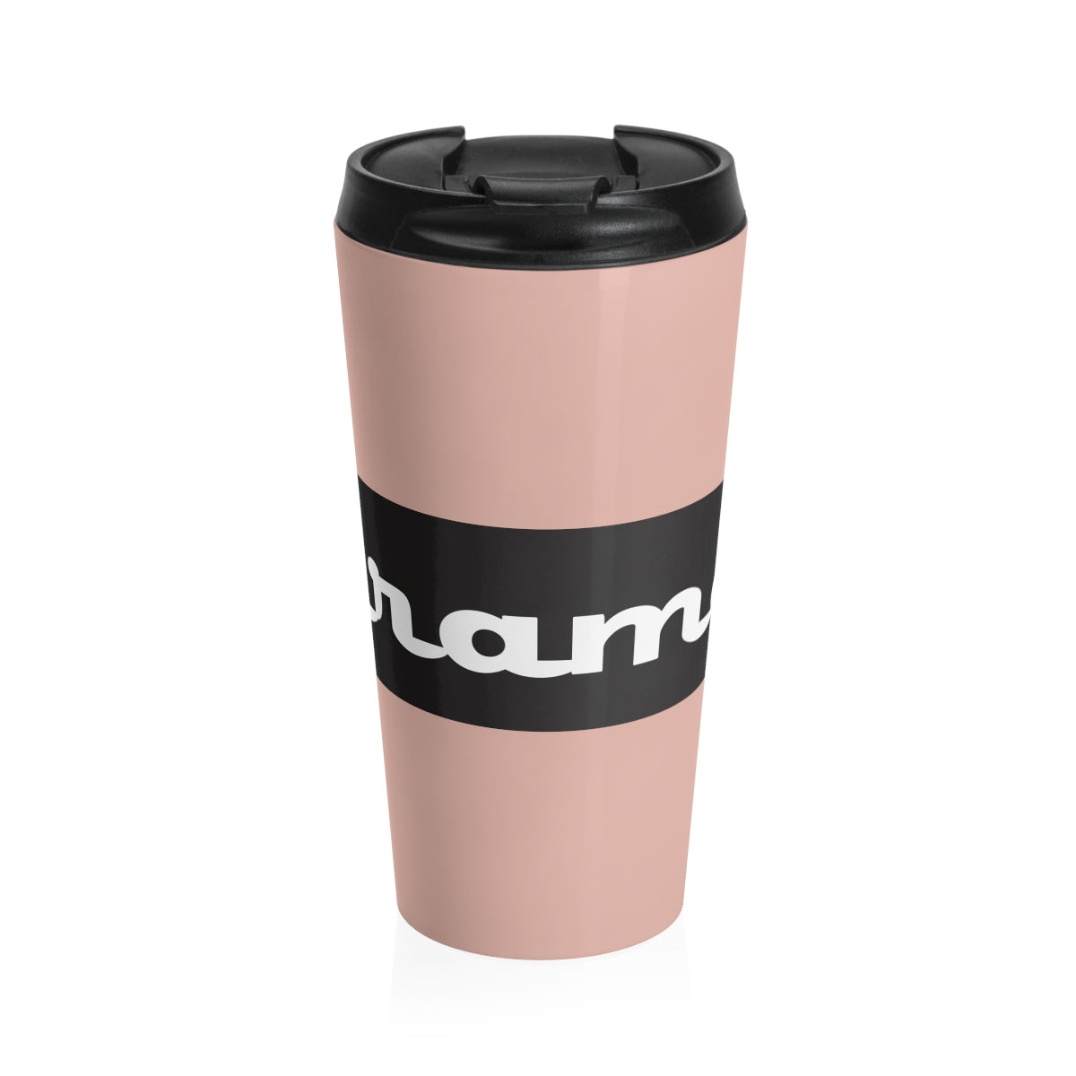 Miramar® Signature Collection Minillial Pink Stainless Steel Travel Mug