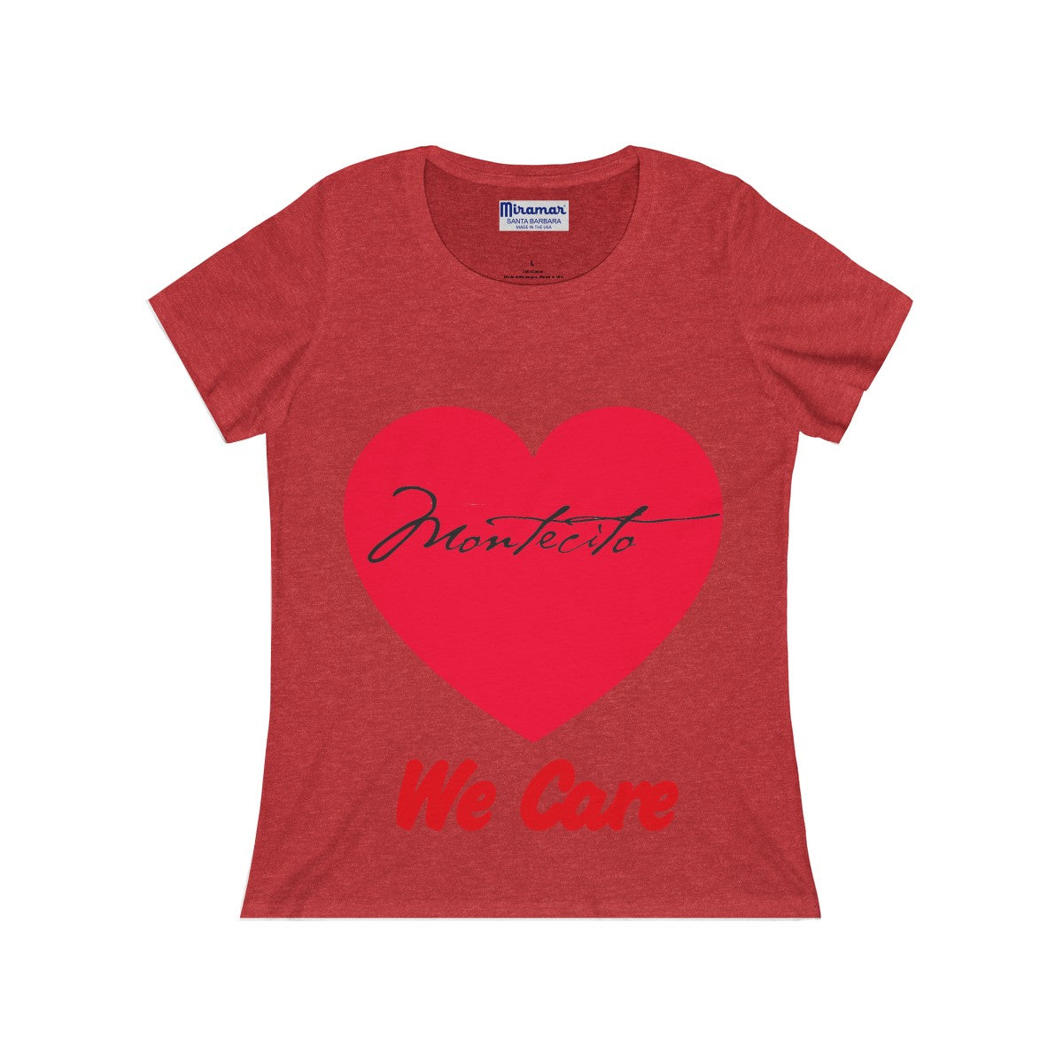 Miramar® We Care Collection Women's Scoop Neck Tee