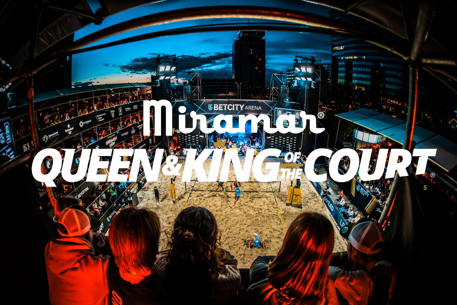 Miramar Queen & King of the Court beach volleyball event in Utrecht Netherlands - Where sport, fashion and culture collide