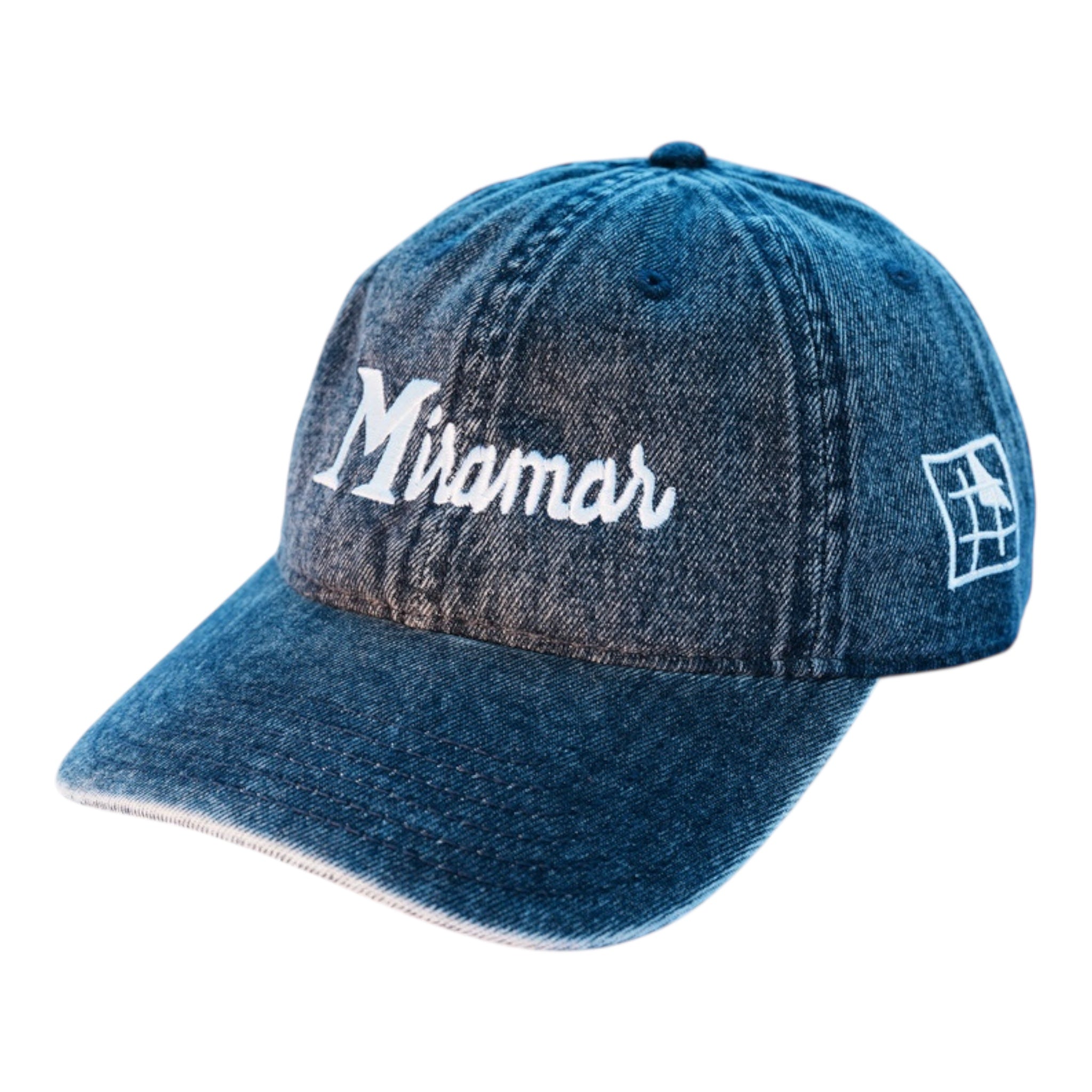 1983 Miramar Classic Denim Cap - Vintage Beach Fishing Hat