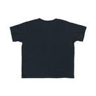 Black t-shirt on a white background