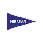 Miramar Flag Kiss-Cut Stickers