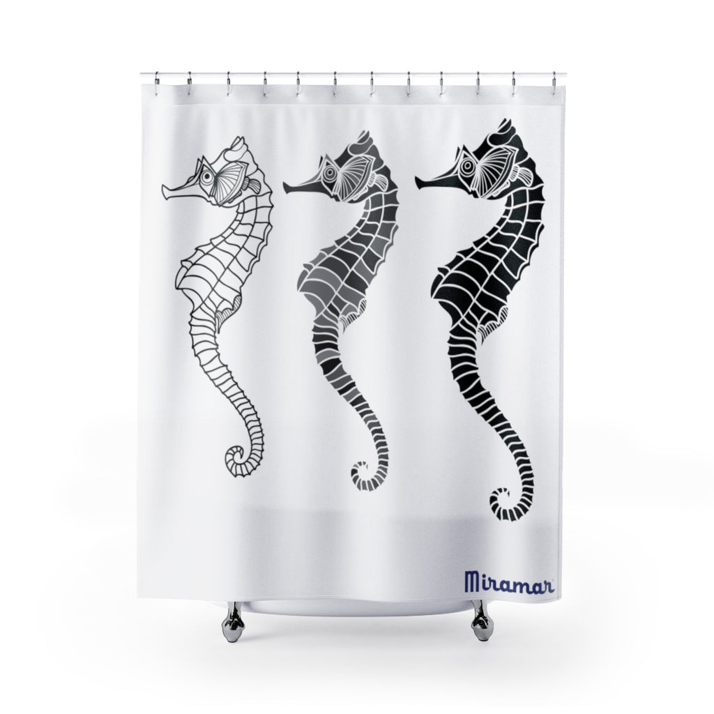Miramar® Seahorse Collection Shower Curtain